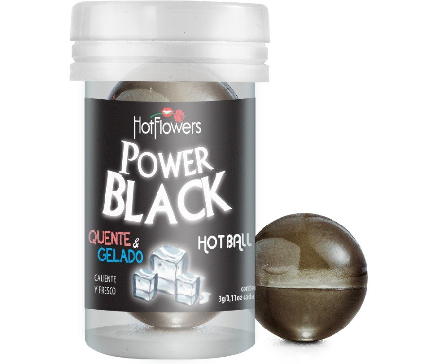 BOLINHA LUBRIFICANTE POWER BLACK